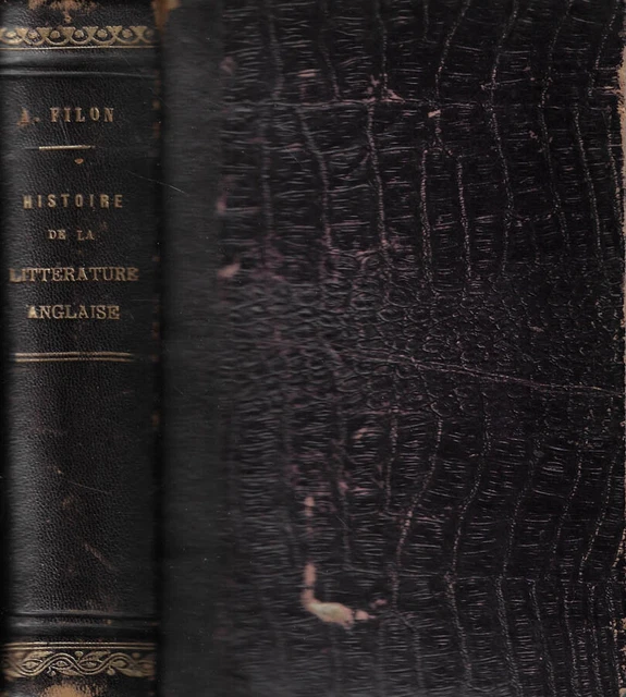 HISTOIRE DE LA litterature anglaise. Depuis ses origines jusqu'a nos