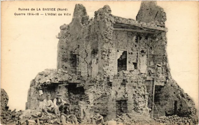 CPA Militaire, Ruines de la Bassee (278942)
