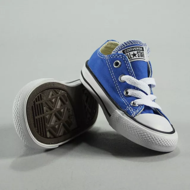 Blu Converse allenatore bambini/neonati taglia 3,4,5,6,7,8,9,10. 3