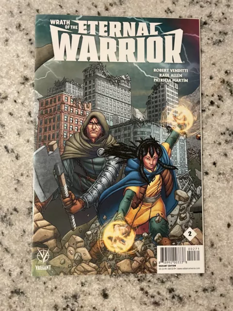 Eternal Warrior # 2 NM 1st Print Variant Cover Valiant Comic Book Midtown C J809