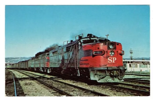 Southern Pacific City of San Francisco Locomotive Oakland CA 1967 Unposted RR