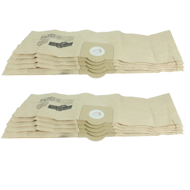 LIDL PARKSIDE VACUUM Cleaner Hoover Paper Bags Pack Of 10 £10.95