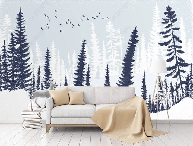 Tropical Tiger Peel And Stick Wallpaper - Removable Jungle Animal Pattern For Walls, Cabinets & Furniture