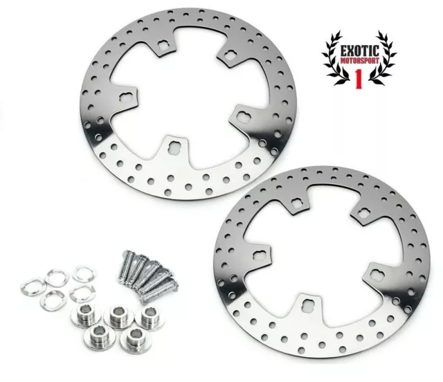 Front Brake Disc Rotors & hardware Harley Electra Glide Road Glide 2014 -2023