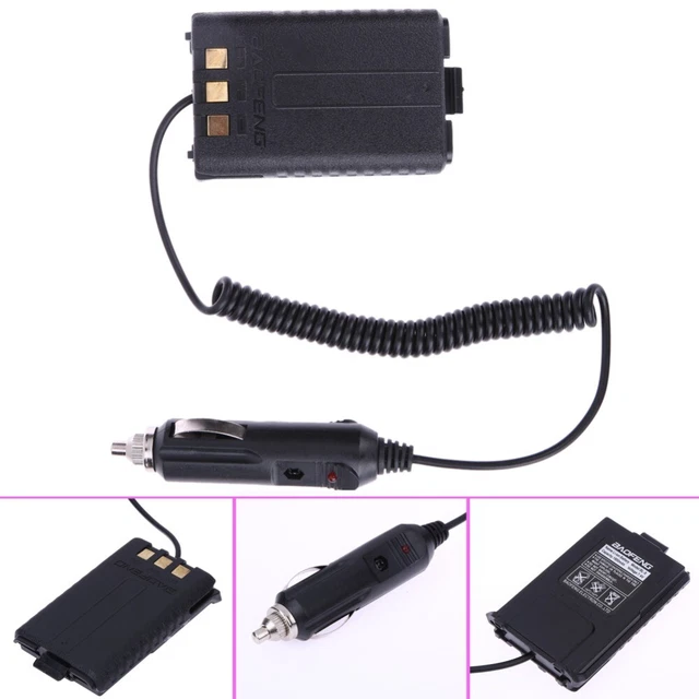 Eliminatore Batteria Radio a doppia banda Walkie-talkie Caricabatterie per auto