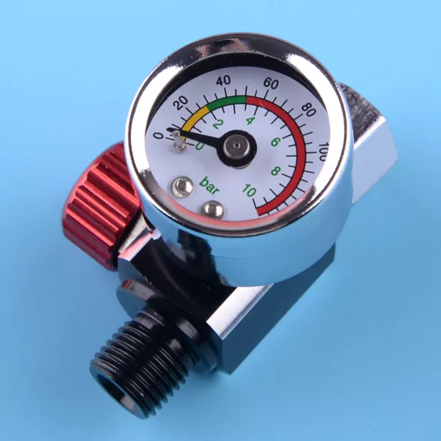 1pcs Air Regulator Pressure Gauge Compressor fit for Devilbiss Iwata 0-140 PSI Z