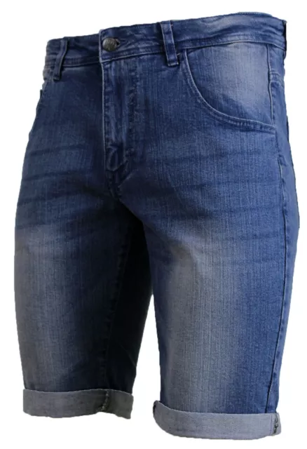 Bermuda Jeans Uomo REKUAIT Shorts Pantaloncini Poco Elastico GELSTORE 2