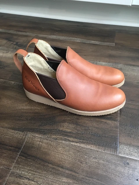 VINTAGE RED WING 2143 Romeo Slip-on Shoes Boots Size 7.5 C