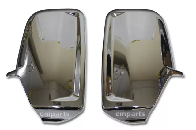 For Mercedes Sprinter Door Wing Mirror CHROME Back Casing Cover  Pair 2006 2017