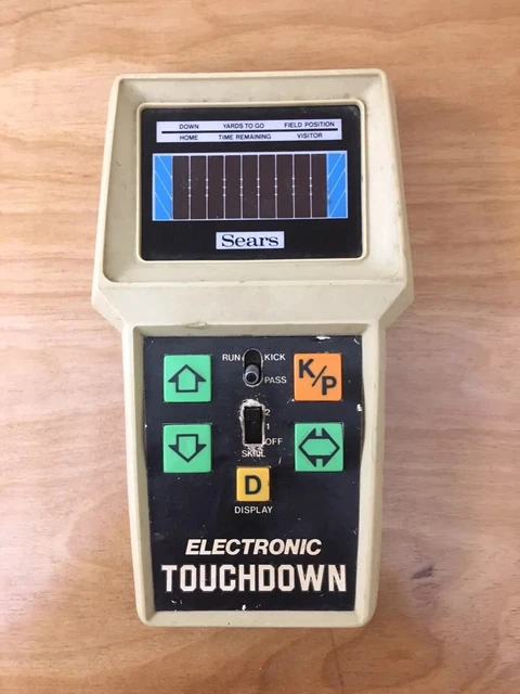 Sears clearance electronic touchdown