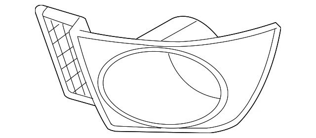 Genuine Ford Vintage Bezel 6S4Z17E810AA