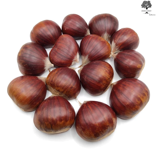 Castagne Dolci Biologiche Greche Fresche 1Kg - 10Kg Classe A