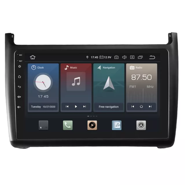 Für Volkswagen Polo 6C 6R  8" Touchscreen Android Autoradio GPS Navi CarPlay