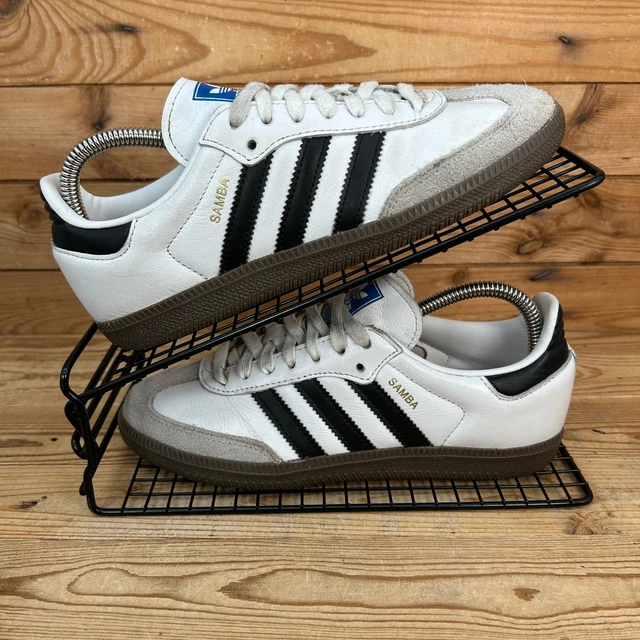 adidas gazelle silver green womens Women's adidas Samba OG Cream White/Collegiate Green / 6 main image 1