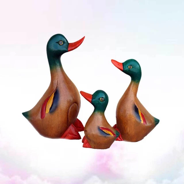 -Figuras de pato para decoración de mesa y decoración del hogar