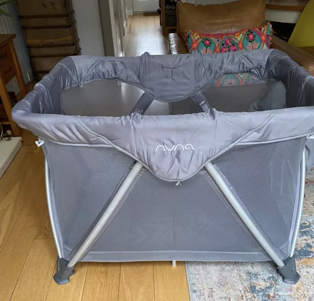 Nuna Sena Aire Travel Cot Grey