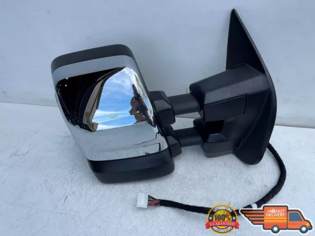 2017-2018 Nissan Titan Xd Right Passenger View Door Mirror Towing Dual Oem 17-18