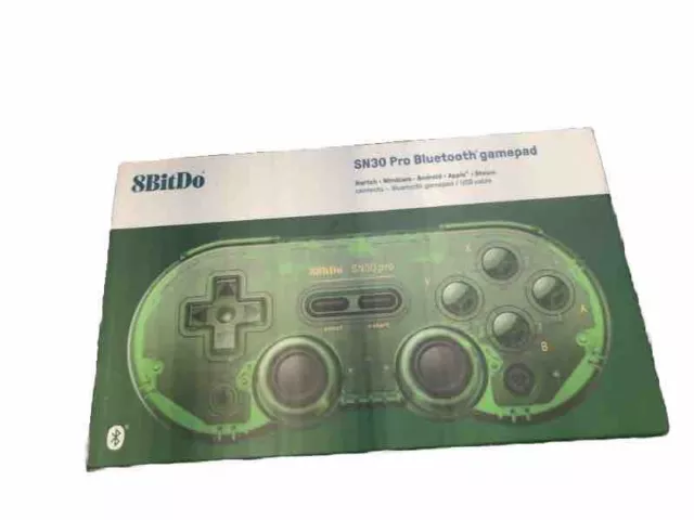 8Bitdo SN30 Pro Wireless Bluetooth Controller with Joysticks Rumble Vibration US