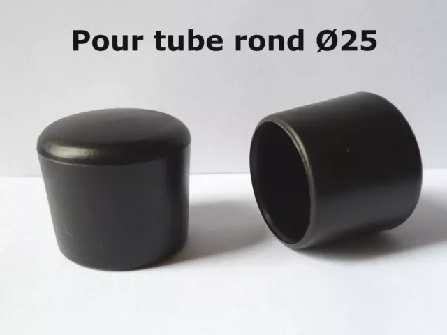 BOUCHONS BOUTS DE Pied Chaise Table Tube Caoutchouc Noir 14mm 40 pièces EUR  13,55 - PicClick FR