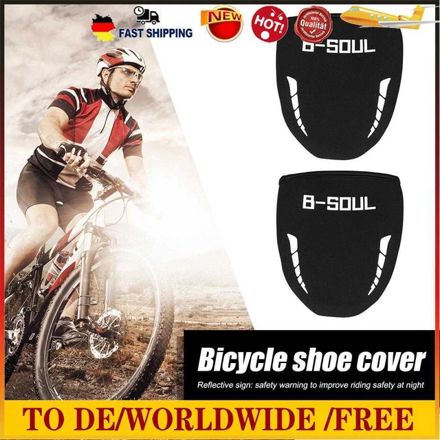 B SOUL 1 Pair Outdoor Cycling Shoe Toe Cover Waterproof Bike Protector Overshoes