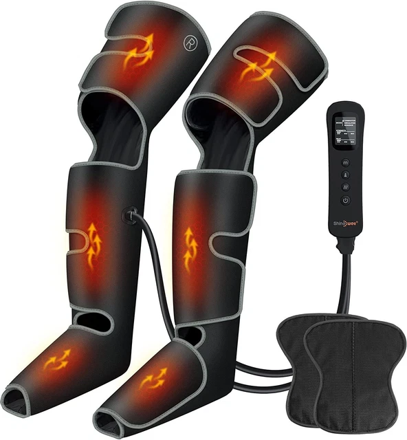 Full Leg Massager, Heat, Sequential Compression Device, Pain / Swelling Relief Full Leg Massager, Heat, Sequential Compression Device, Pain / Swelling Relief