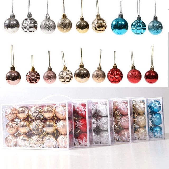 Juego de bolas Navidad colgante colgante bola de Navidad adornos