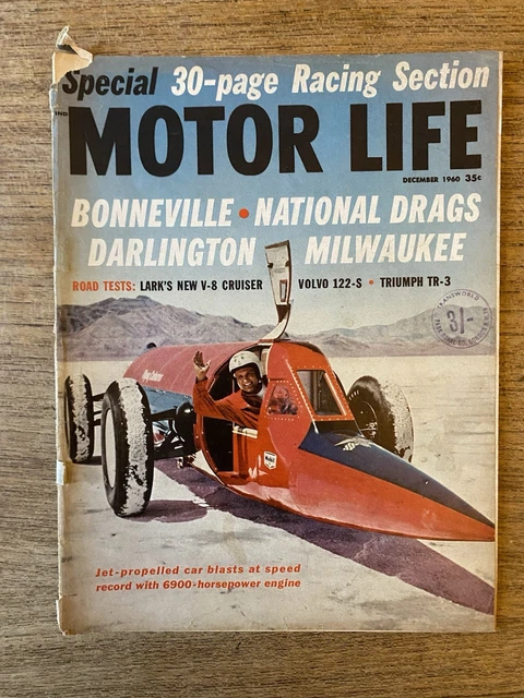 MOTOR LIFE MAGAZINE USA 1959-1961 (7 Issues) £21.50 - PicClick UK