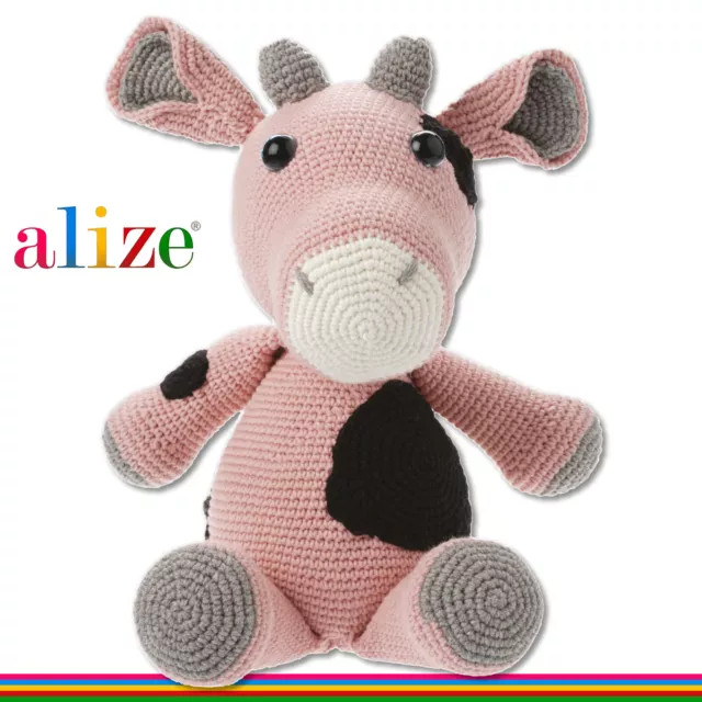 Alize 3 x 100 G Coton Or Laine Coton Laine D'Été Fil Amigurumi 65 Couleurs 2