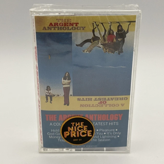 The Argent Anthology Greatest Hits FACTORY SEALED Cassette Tape 1976 EPIC
