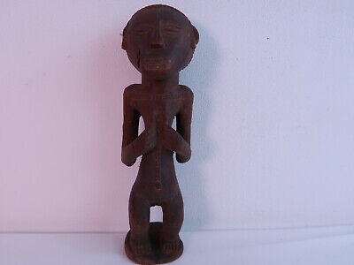 African tribal art ancestor statuette , Tabwa ethnic group, from D.R. Congo.
