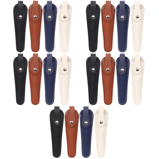 20 pz fodero per cucire in pelle PU protezione per forbici protezione per cucire