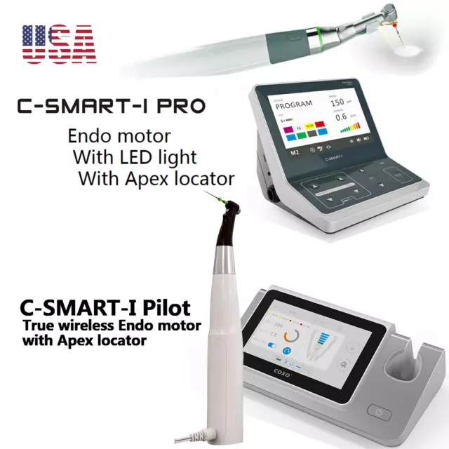 COXO Dental Endo Motor & Apex Locator C SMART I Pilot LED Endodontic Cordless