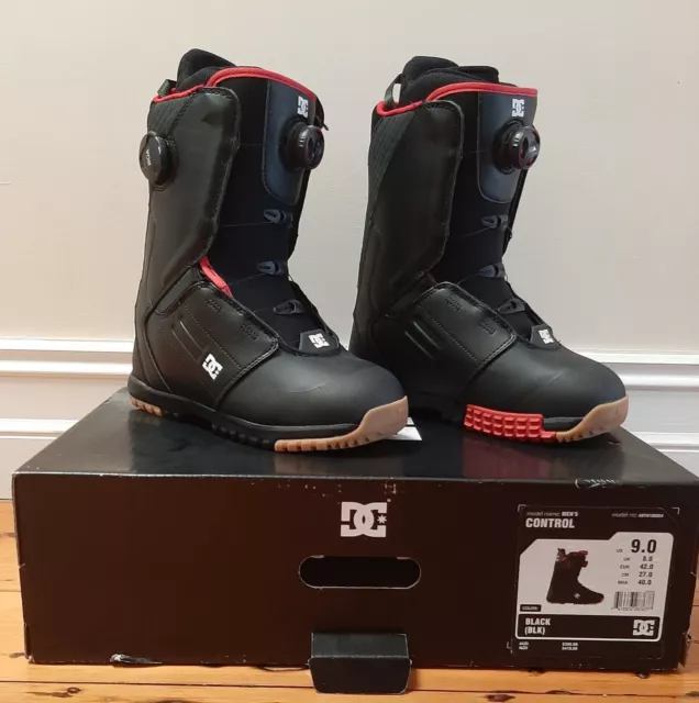 DC Control Dual BOA Mens Snowboard boots Size 9