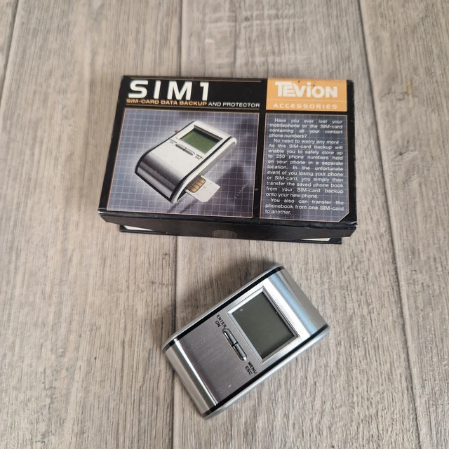 Tevion Sim 1 Sim Card Copiatrice Dati Sim Scheda Backup E Protezione
