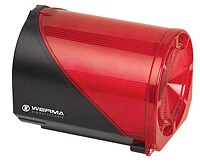 WERMA Signaltechnik LED-Blitz-Sirene 32 Töne 24V AC/DC RD 444.100.75