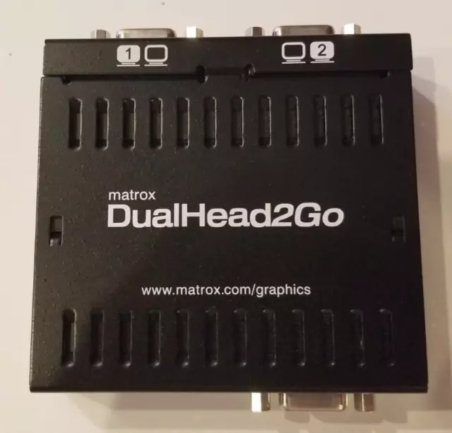 Matrox DualHead2Go Analog Dual VGA Edition D2G-A2D-IF