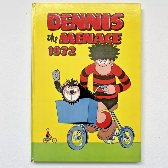 Dennis The Menace Annual 1972 | Unclipped | Beano | Vintage Hardback Book | VGC