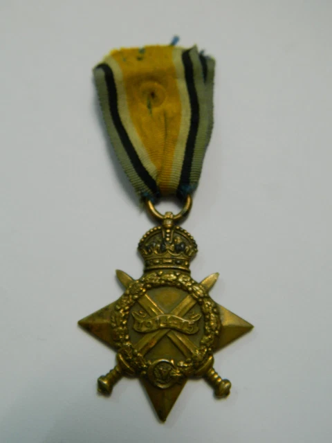 WWI British 1914-15 Star - Trade In Military - Foto 11