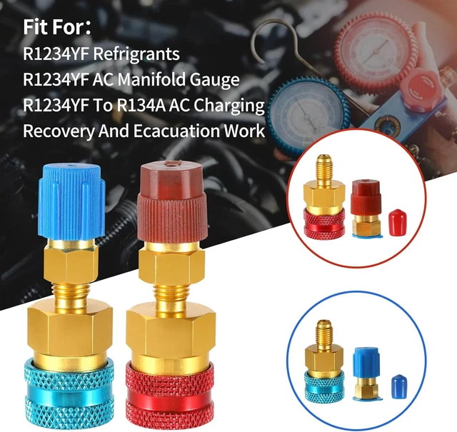 Klimaanlagen Adapter R1234YF Auf R134A - Schnellkupplung Für Auto AC