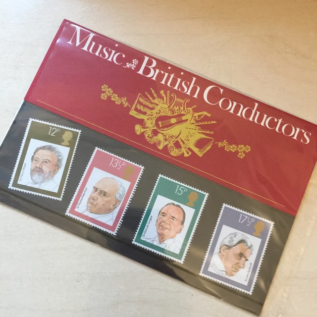 GB STAMPS 1980 British Conductors Presentation Pack Number 120 Mint Mnh