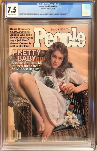 People Magazine (May 29, 1978) CGC 7.5 Brooke Shields Cover