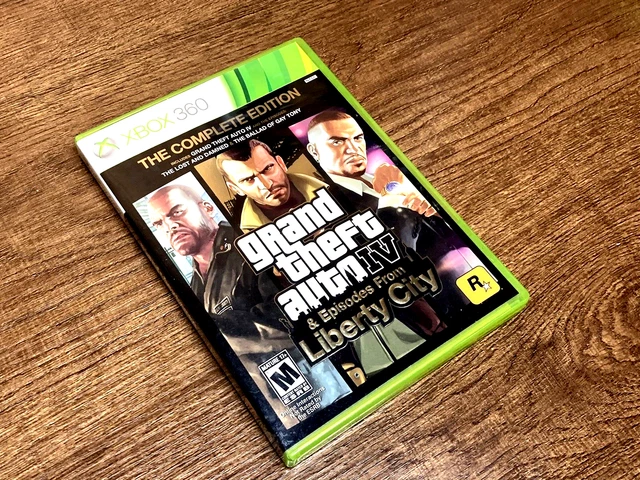 GTA IV COMPLETE Edition Xbox 360 Grand Theft Auto IV Complete Edition 