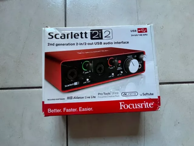 Focusrite Scarlett 2I2 (2nd génération) 2