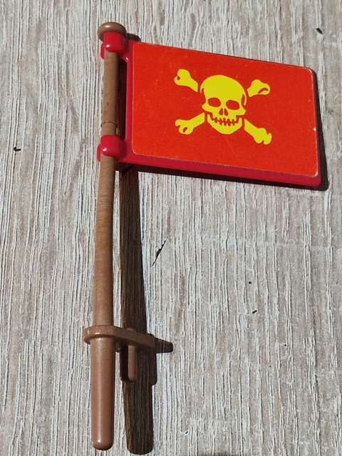 Pezzi Di Ricambio PLAYMOBIL: Guindola Argano Per Galeone Pirata, Compatibile Con Vari Modelli (3940, 3740, 3550...), Usato Germania
