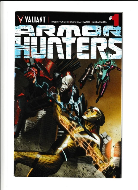 Armor Hunters #1-4, Aftermath #1, Harbinger #2,3, Bloodshot #2,3, VF, 9 books