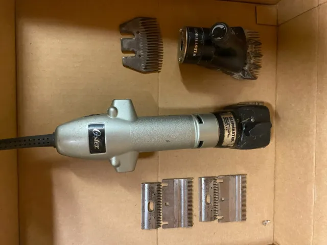oster clipmaster with additional sheepshear head