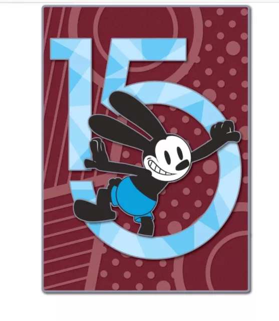 2024 D23 15TH Anniversary DEC Disney Oswald Lucky Rabbit Pin LE 300