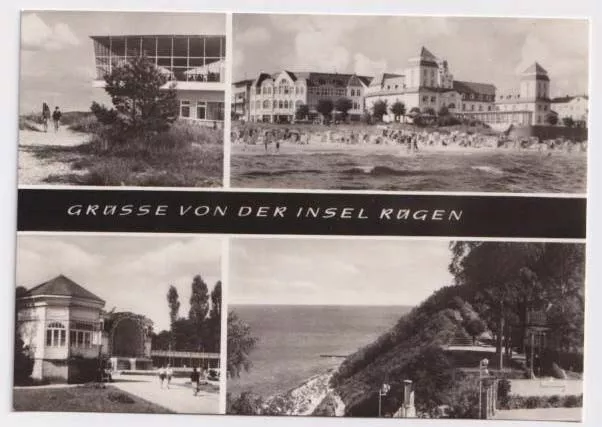 AK Baabe Binz Göhren Selling - Grüße von der Insel Rügen 1971