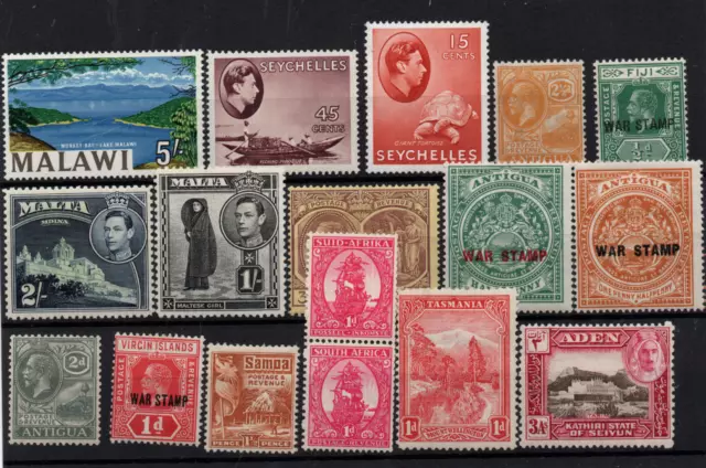 British Commonwealth fine mint collection + HV's WS30564