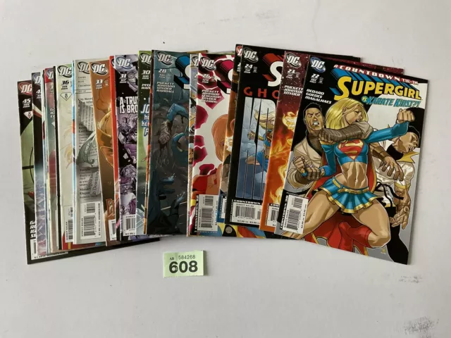 Supergirl….(2007)……mixed Issues…..gates/rucka/igle……23 X Comics…..LOT…608